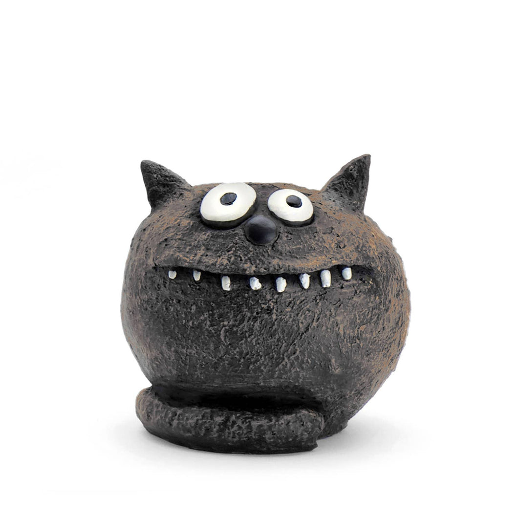 Reggie Black Cat Planter